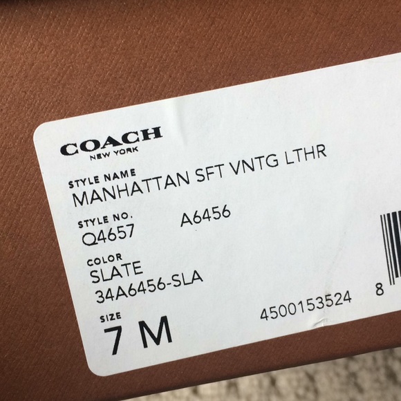 Coach Manhattan open toe heels - Picture 4 of 5